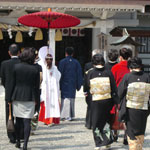 徳島での神社挙式