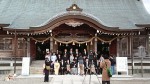 徳島市雑賀町にある護国神社の挙式風景